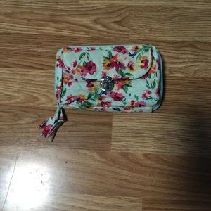 Floral wallet